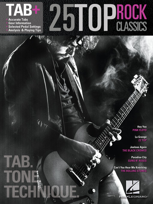 Title details for 25 Top Rock Classics--Tab. Tone. Technique. by Hal Leonard Corp. - Available